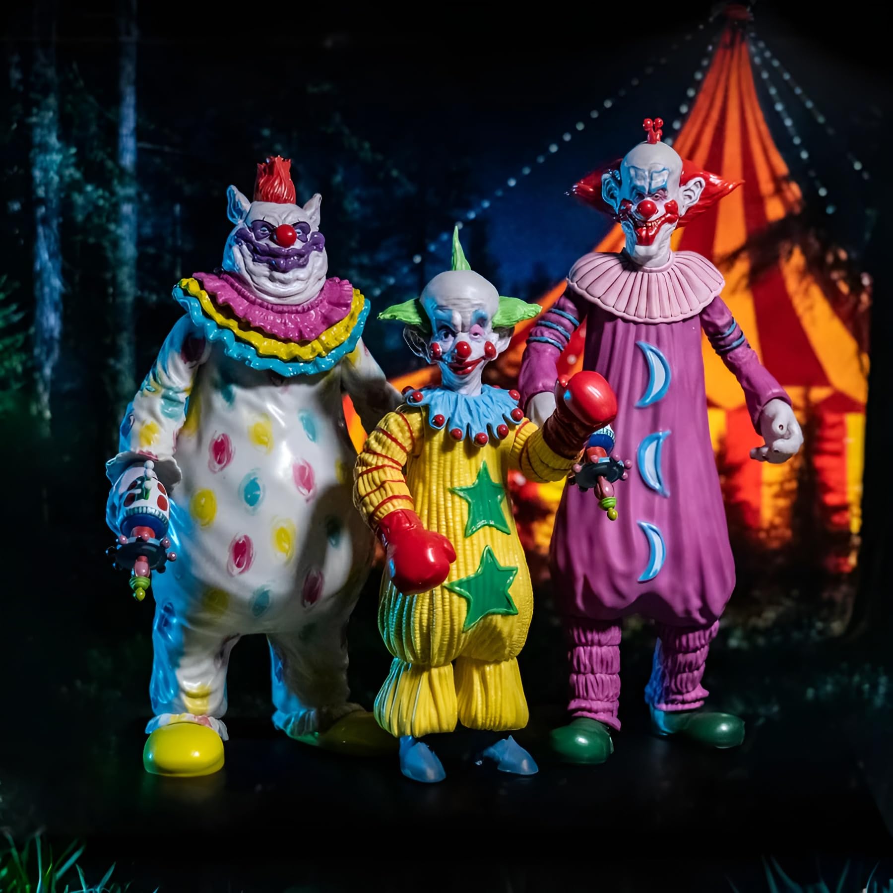 d*7様 【レア】Killer Klowns フィギュア 2体セット d*7様 【レア】Killer Klowns フィギュア 2体セット Amazon.com: Trick